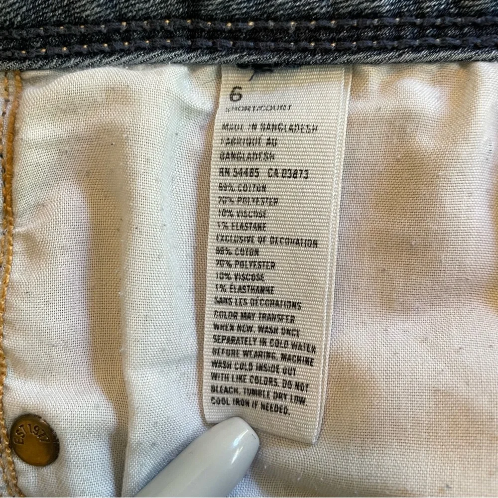 American Eagle Super Skinny Blue Jeans Womens Size 6 Regular Preowned (65) - Picture 11 of 14